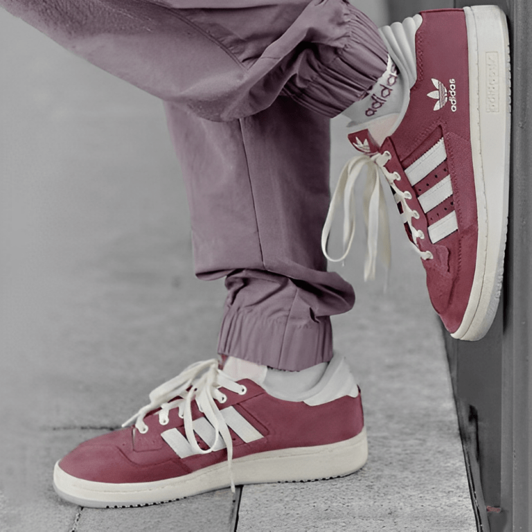 Giày Adidas Centennial 85 Low ‘Burgundy’ GX2216 - Ảnh 2