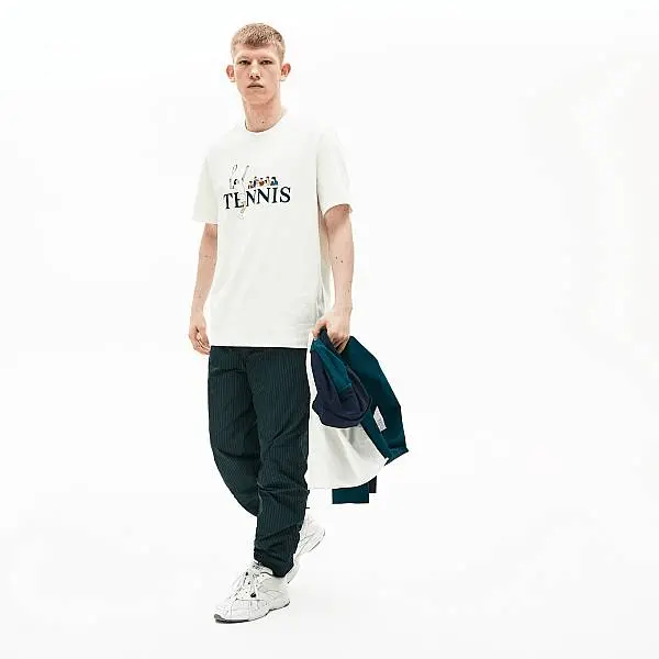 Alternative view of Áo Lacoste Tennis T-shirt White TH4365-2CQ
