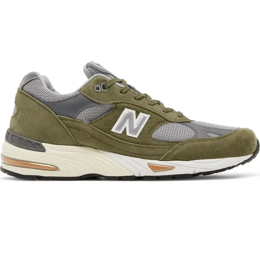 Giày New Balance 991 Made in England 'Green Grey' M991GGT