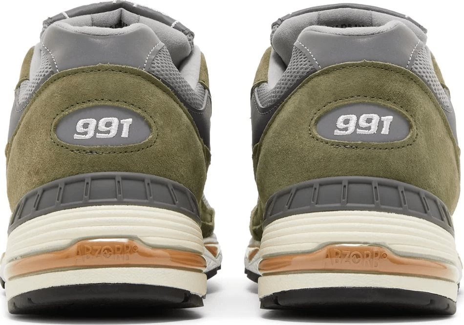 Giày New Balance 991 Made in England 'Green Grey' M991GGT - Ảnh 6