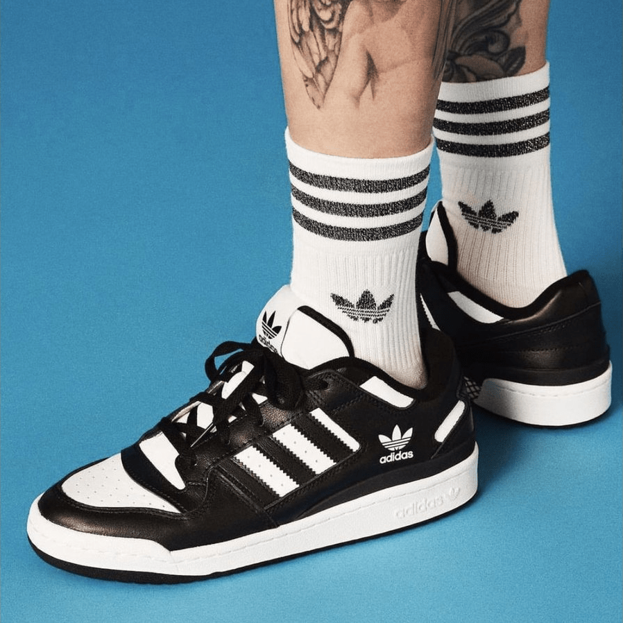 Giày Adidas Forum Low 'Black White' HQ1494 - Ảnh 5
