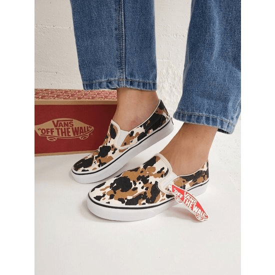 Giày Vans Slip On 'Cow Camo' VN0A7Q5DMUL - Ảnh 4