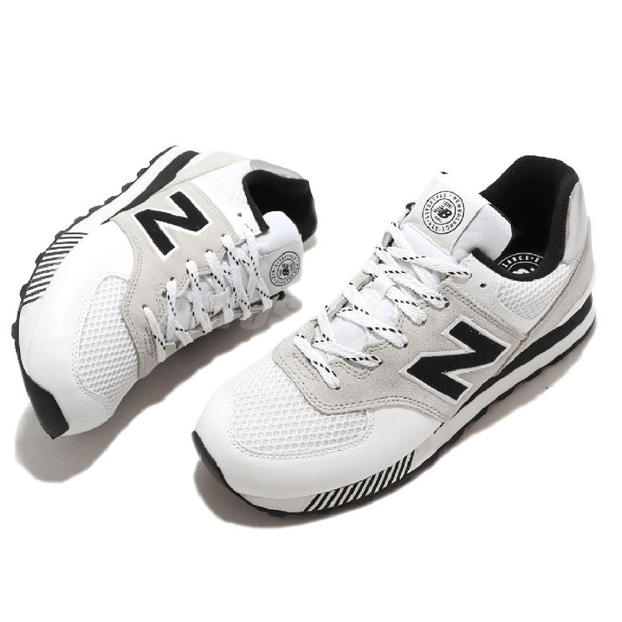 Giày New Balance 574 'White Grey' ML574VS2 - Ảnh 2
