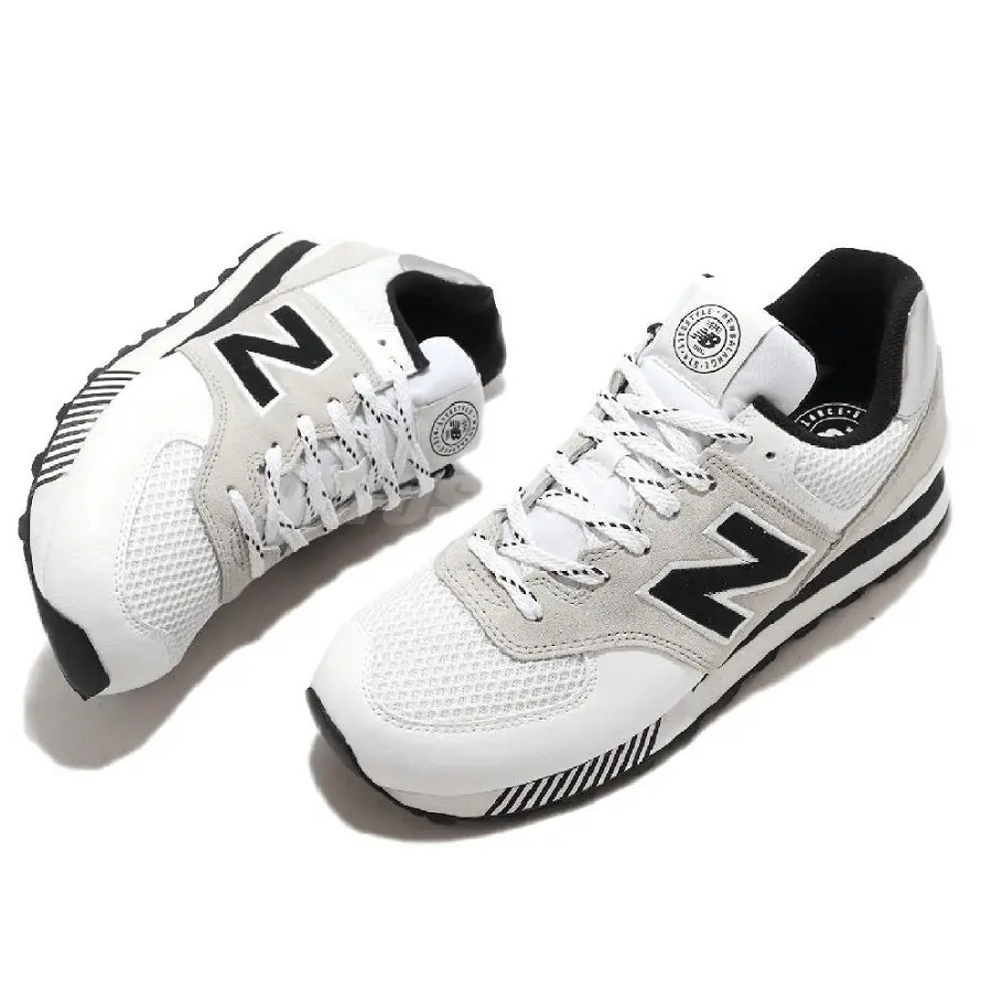 Alternative view of Giày New Balance 574 'White Grey' ML574VS2