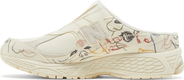 Giày New Balance Bryant Giles x 2002R Mule 'The Artist’s Shoe' M2002RM1 - Ảnh 6