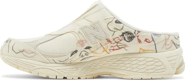 Giày New Balance Bryant Giles x 2002R Mule 'The Artist’s Shoe' M2002RM1 - Ảnh 6