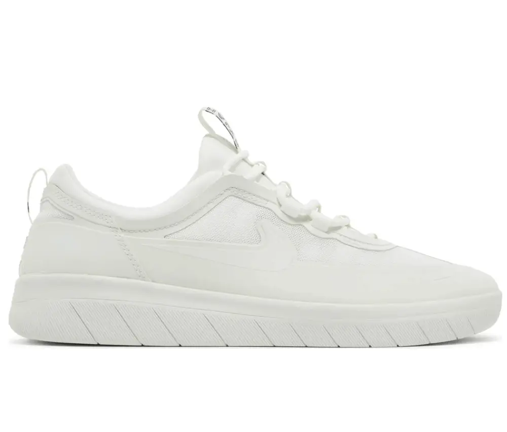 Giày Nike Nyjah Free 2 SB 'Triple White' BV2078-109