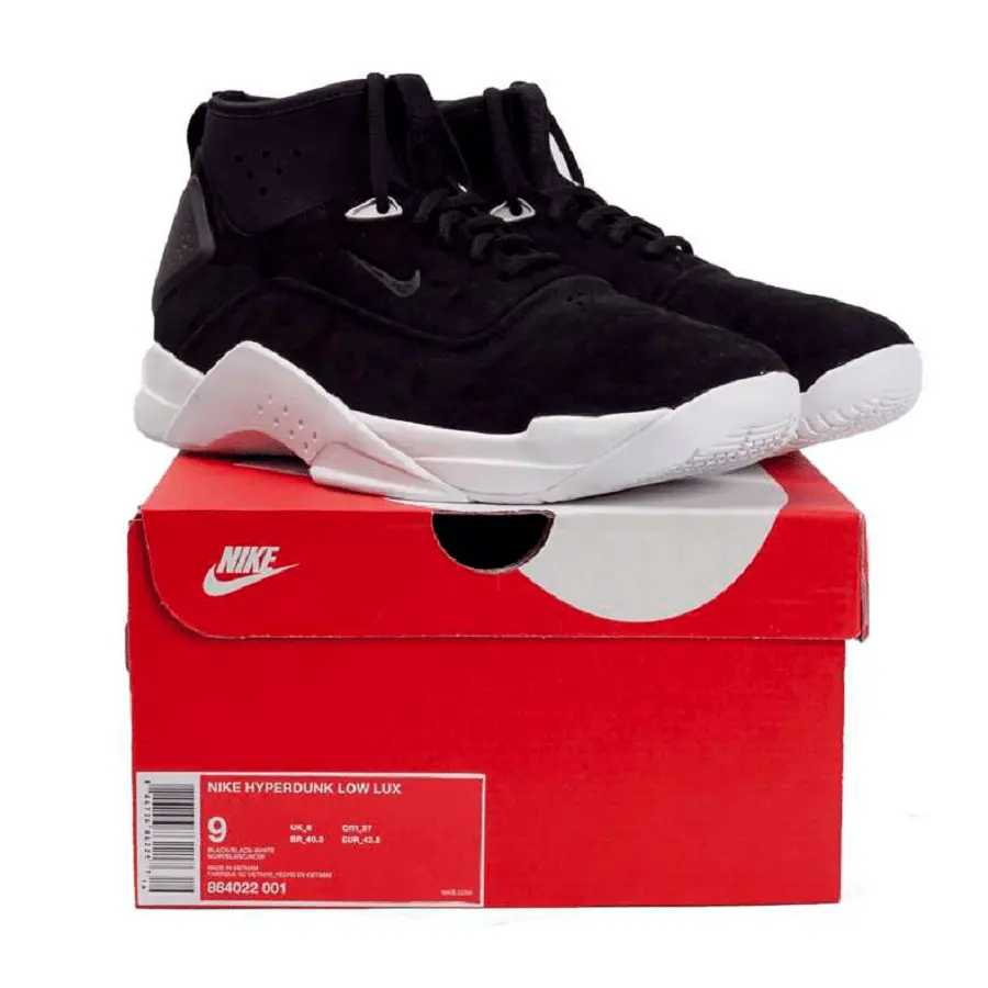 Alternative view of Giày Nike Hyperdunk Low Lux 'Black White' 864022-001