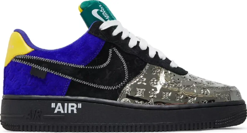 Giày Air Force 1 Low x Louis Vuitton 'Multi-Color Patchwork'