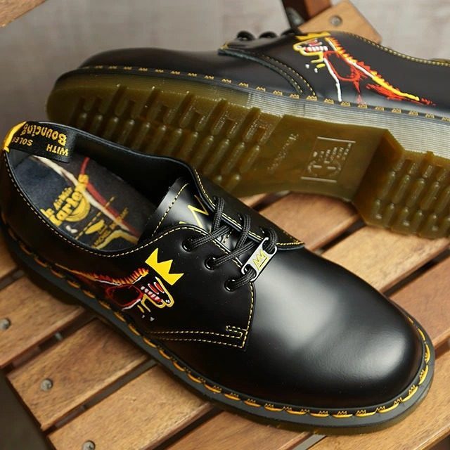 Giày Dr. Martens Jean-Michel Basquiat x 1461 'Pez Dispenser' 27186001 - Ảnh 3