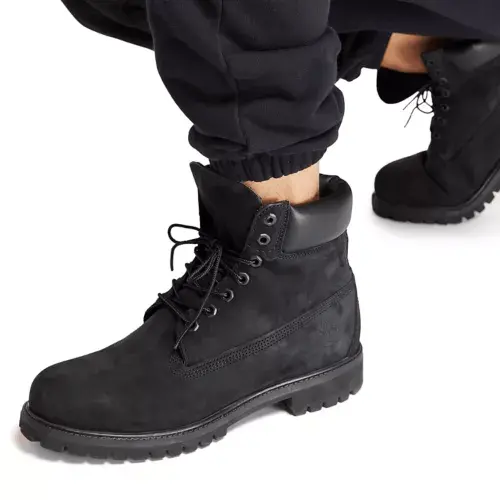 Alternative view of Giày Timberland 6 Inch Classic Waterproof Boot Wide 'Black Nubuck' TB-019039