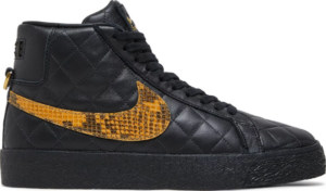 Giày Nike Supreme x Zoom Blazer Mid QS SB 'Black Snakeskin' DV5078-001