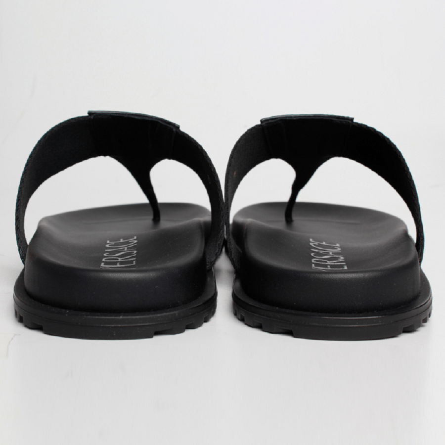 Dép Versace Medusa Flip Flop 'Black White' 1008317-1A05957-2B02B - Ảnh 4