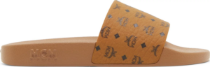 Dép MCM Wmns Slide 'Monogram Cognac' MESCSMM24