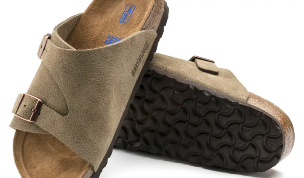 Alternative view of Dép Birkenstock Zurich Soft Footbed 'Taupe' 1009532