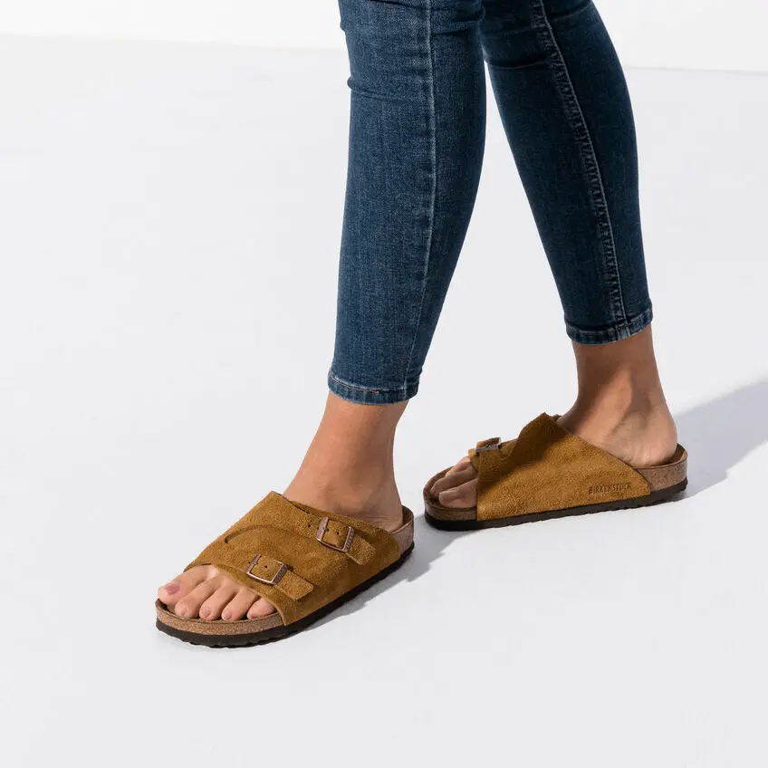 Alternative view of Dép Birkenstock Zurich Soft Footbed 'Mink' 1009535