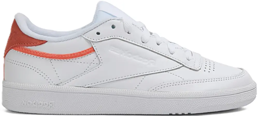Giày Reebok Club C 85 Trim Leather 'White-Snowy Grey' BS9606
