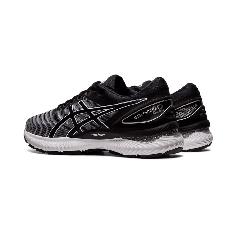 Alternative view of Giày ASICS Gel Nimbus 22 'White Black' 1011A680-100