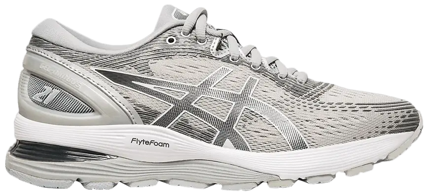 Giày Asics Gel Nimbus 21 Wide Mid Grey Silver 1012A155 020
