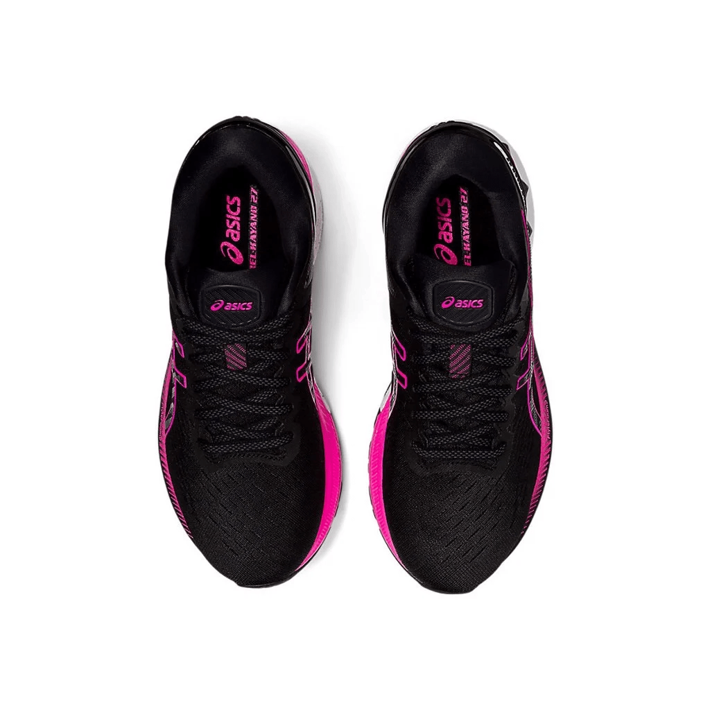 Giày ASICS Wmns Gel Kayano 27 'Black Pink Glo' 1012A649-003 - Ảnh 4