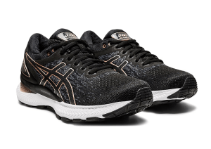 Alternative view of Giày Asics Wmns Gel Nimbus 22 Knit 'Black' 1012A678-001