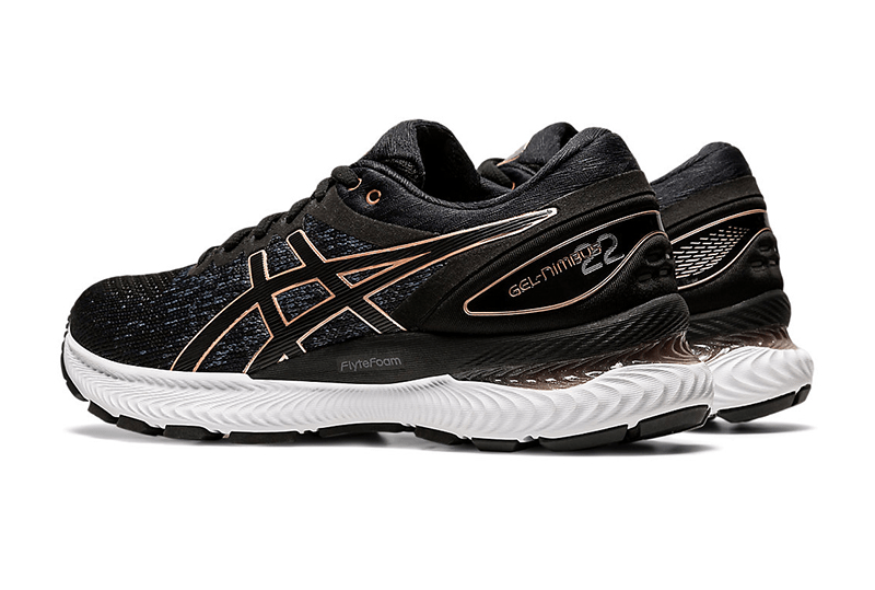 Giày Asics Wmns Gel Nimbus 22 Knit 'Black' 1012A678-001 - Ảnh 3