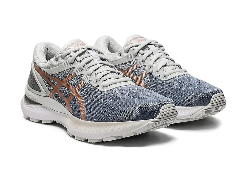 Alternative view of Giày Asics Wmns Gel Nimbus 22 Knit 'Sheet Rock' 1012A678-021