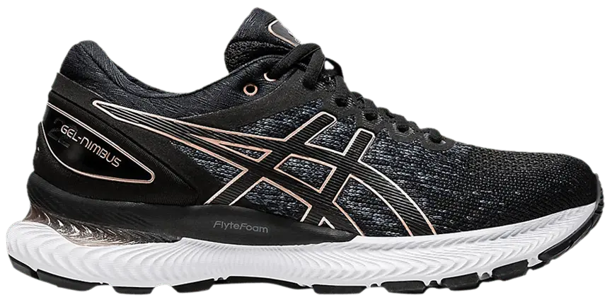 Giày Asics Wmns Gel Nimbus 22 Knit 'Black' 1012A678-001