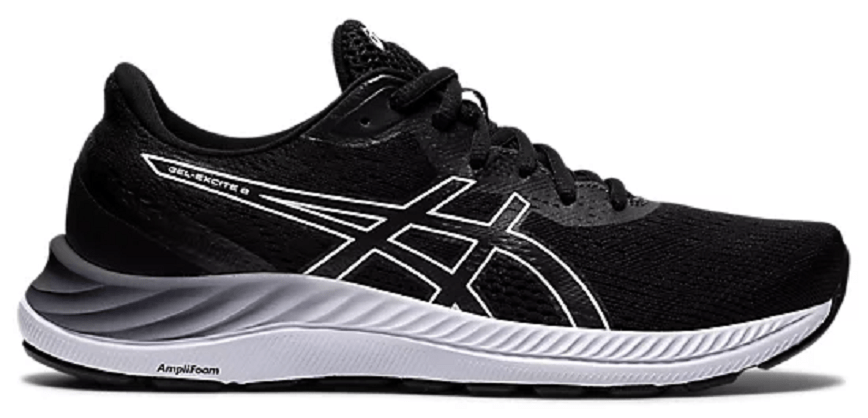 Giày Asics Women's Gel Excite 8 Black White 1012A916-002