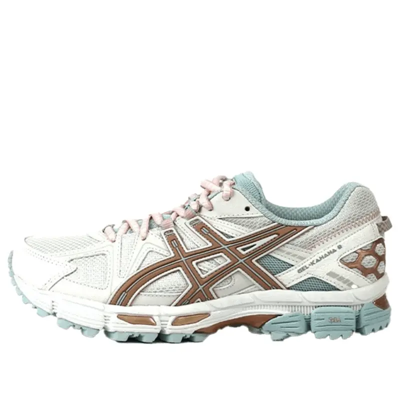 Alternative view of Giày Asics Gel-Kahana 8 'White Brown' 1012A993-100