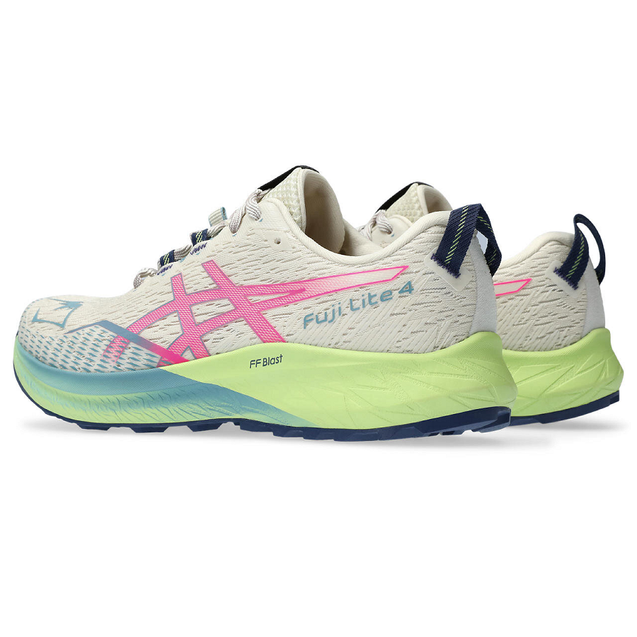 Giày Asics Fuji Lite 4 'Birch/Hot Pink' 1012B514-200 - Ảnh 2