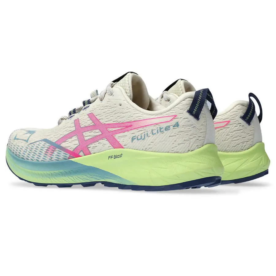 Alternative view of Giày Asics Fuji Lite 4 'Birch/Hot Pink' 1012B514-200