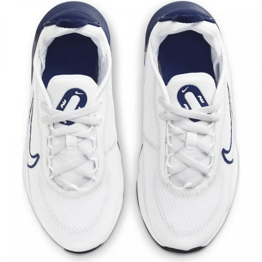 Giày Nike Air Max 2090 GS 'White Blue Void' CJ4066-105 - Ảnh 4