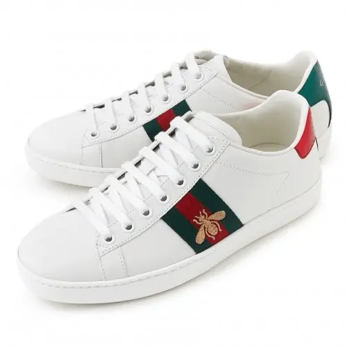 Alternative view of Giày Gucci Wmns Ace Embroidered 'Bee' 431942-A38G0-9064
