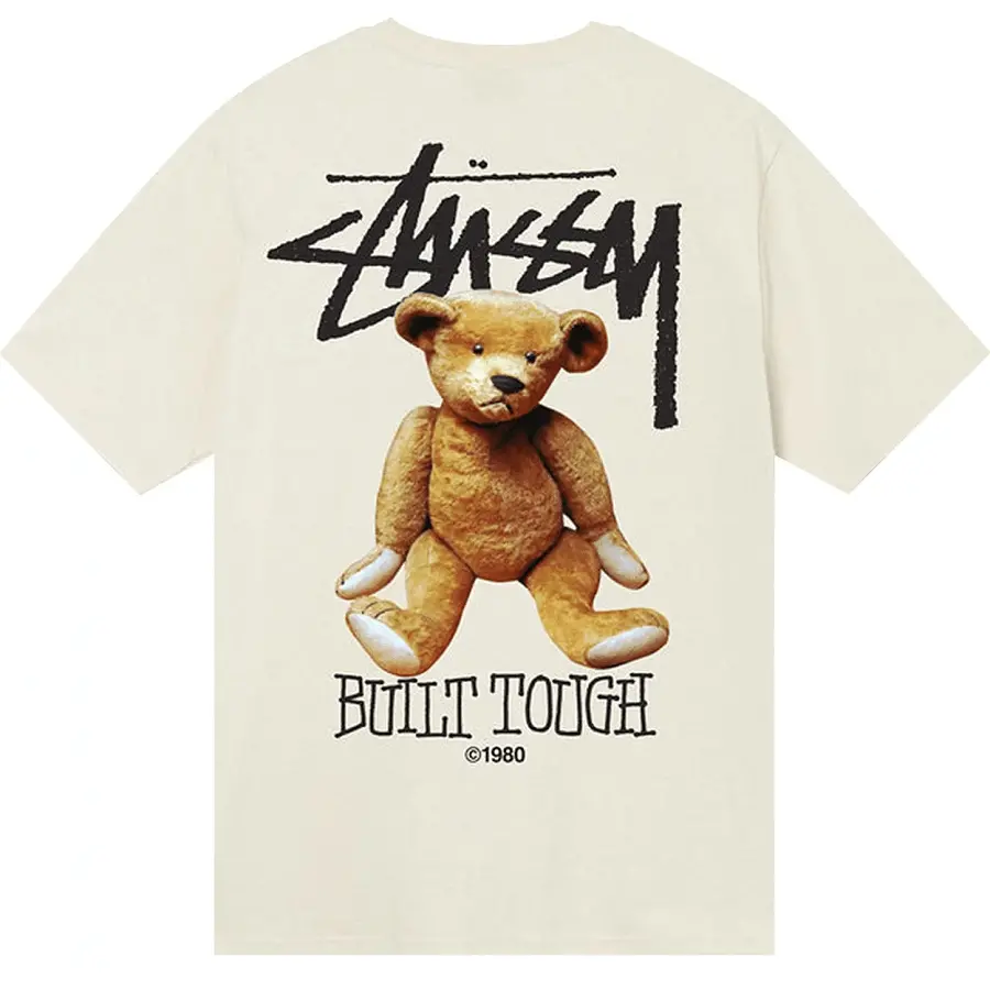 Áo Stussy FW22 Built Tough Tee 'Cream' 1904893-PUTY