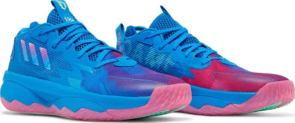 Giày Adidas Dame 8 Battle Of The Bubble 'Blue' GY2770 - Ảnh 4