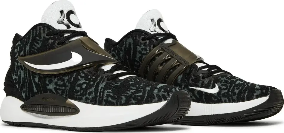 Alternative view of Giày Nike KD 14 TB 'Black White' DM5040-001
