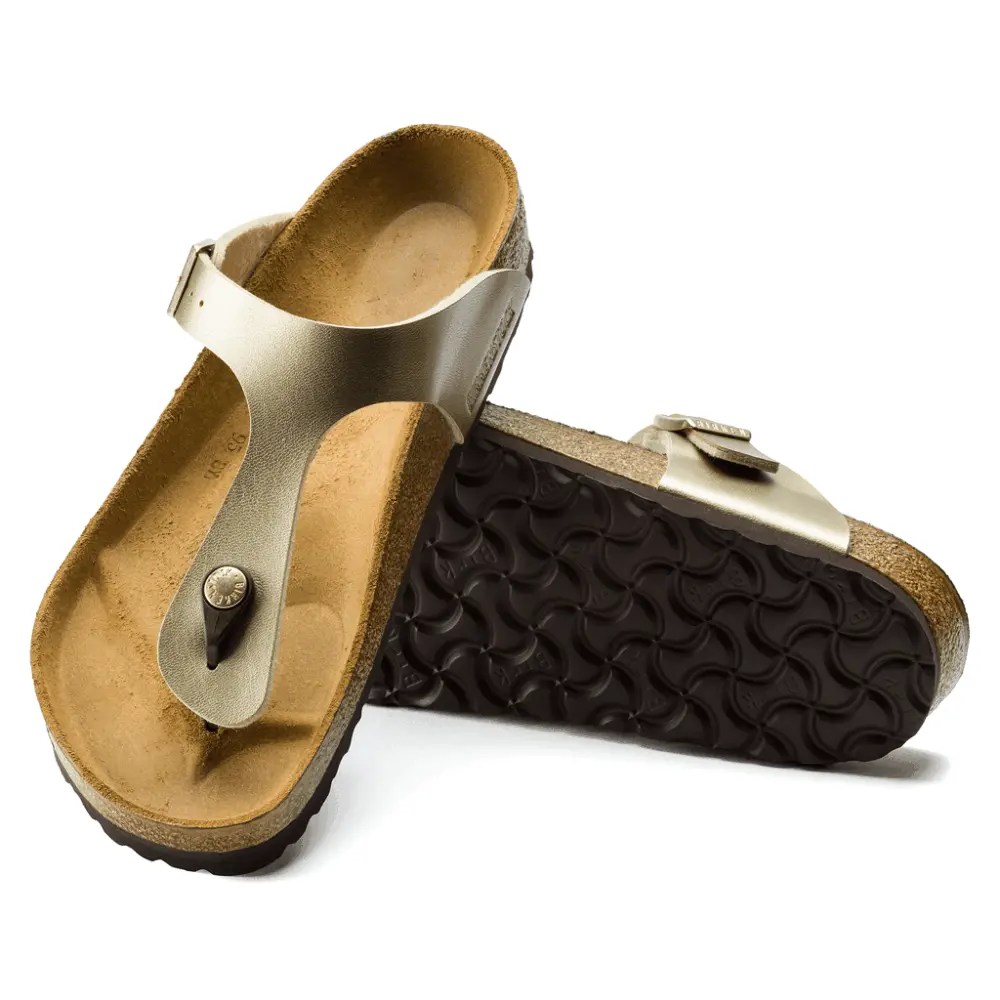 Dép Birkenstock Gizeh Birko Flor 'Gold' 1016108 - Ảnh 4