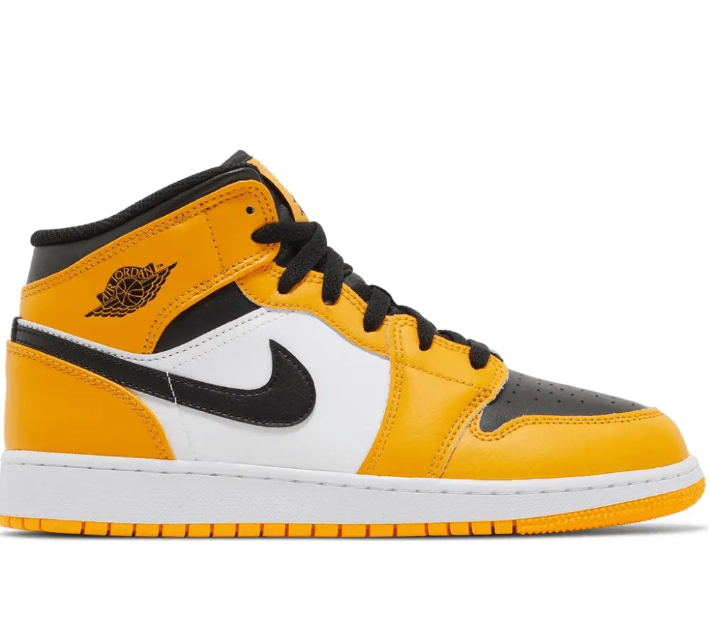 Giày Nike Air Jordan 1 Mid GS 'Taxi' 554725-701