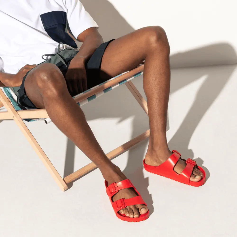 Alternative view of Dép Birkenstock Arizona Essentials EVA 'Active Red' 1017996