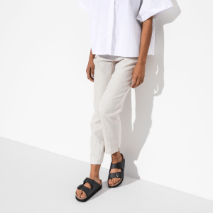 Alternative view of Dép Birkenstock Arizona Platform Vegan 'Black' 1018520