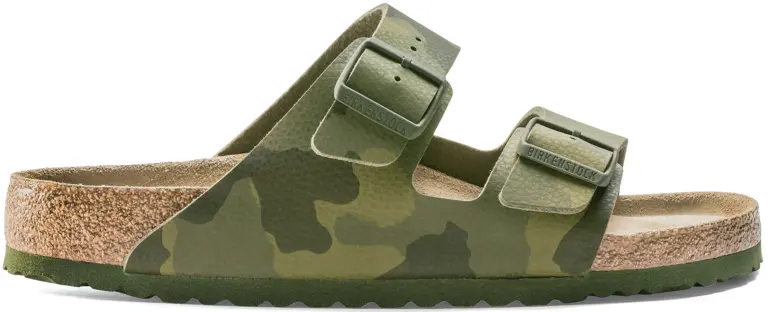 Dép Birkenstock Arizona Soft Footbed Birko Flor 'Camo Green' 1019597