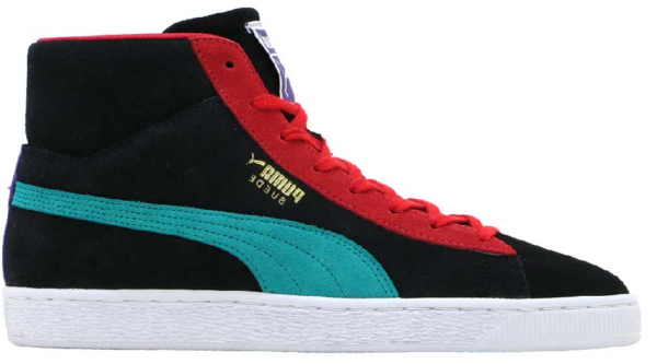 Giày Puma SUEDE MID XXI 'Black and Red' 380205-10
