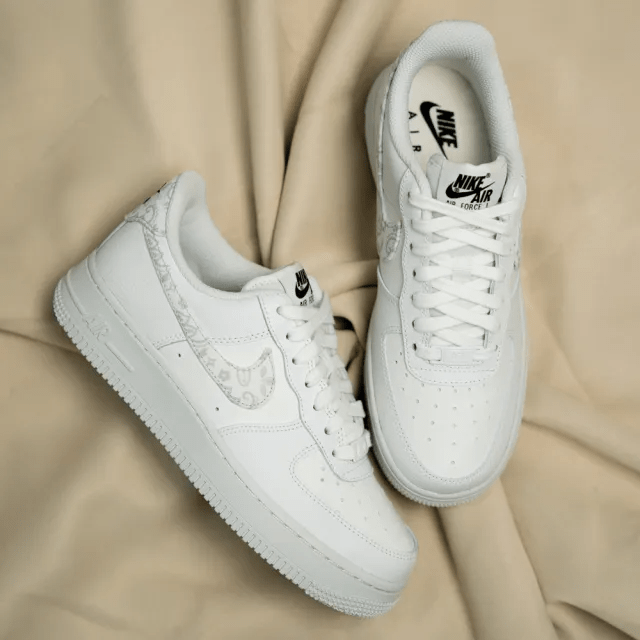 Giày Nike Air Force 1 Low 'White Paisley' DJ9942-100 - Ảnh 4