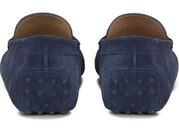 Alternative view of Giày Tod’s BLUE SUEDE LOAFERS XXM0GW0CT50RE0U805