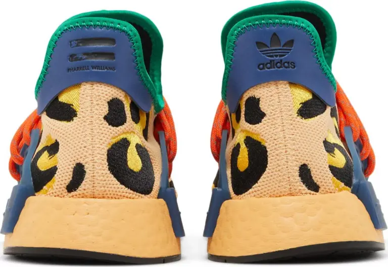 Giày Adidas NMD Human Race x Pharrell 'Animal Pulse Amber' HP3221 - Ảnh 7