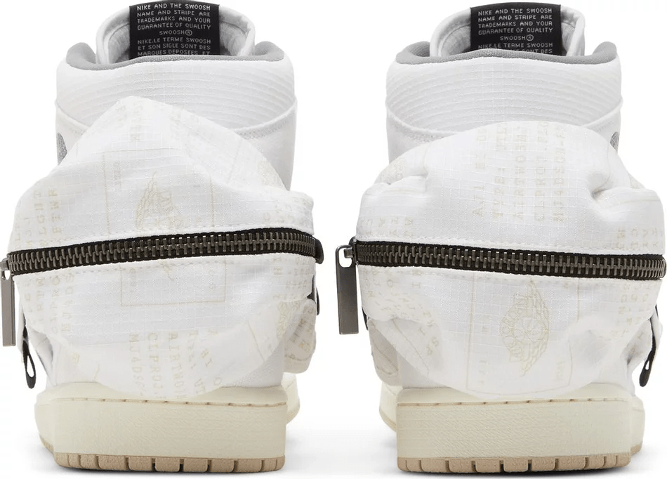 Giày Nike Air Jordan 1 Retro High Utility 'White Black' DO8727-100 - Ảnh 6