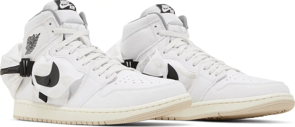 Giày Nike Air Jordan 1 Retro High Utility 'White Black' DO8727-100 - Ảnh 4