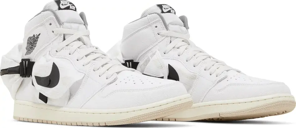 Giày Nike Air Jordan 1 Retro High Utility 'White Black' DO8727-100 - Ảnh 4