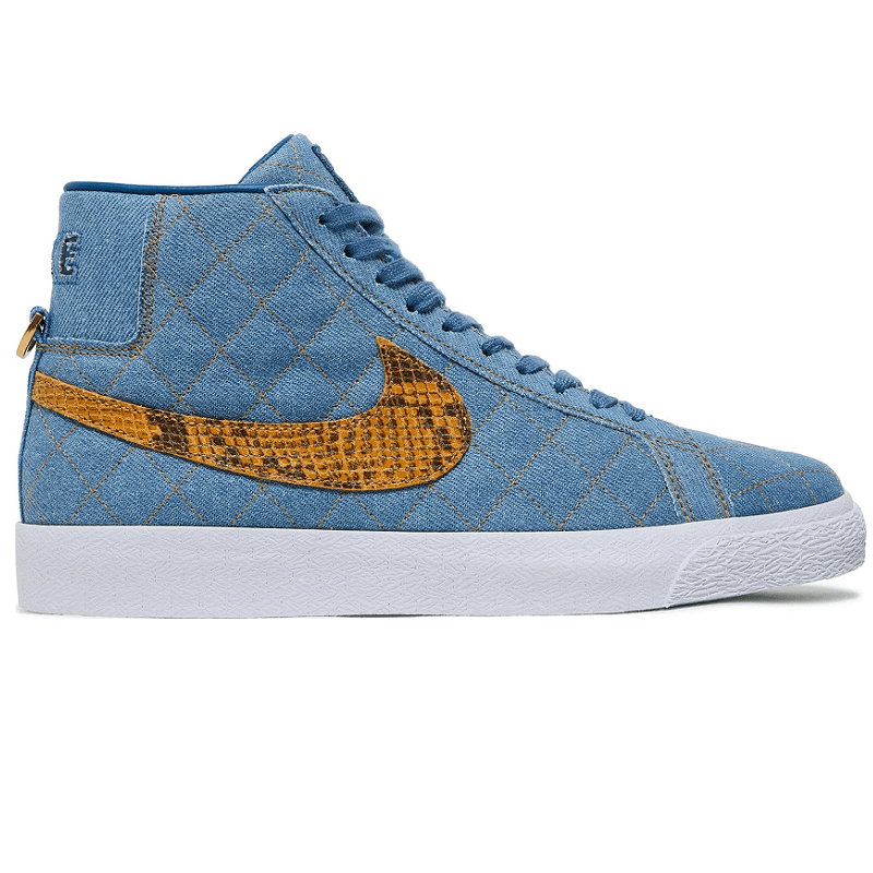 Giày Nike Supreme x Zoom Blazer Mid QS SB 'Denim' DX8421-400
